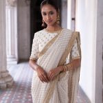 Chandni - Sari Blouse Set - Designer Brand Renee - London England United Kingdom - Black Thread Co - 1