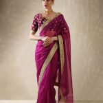 Clover - Sari Blouse Set - Designer Brand Renee - London England United Kingdom - Black Thread Co - 4
