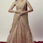 Inaya Rose Gold Lehenga Saree Fashion Designers India 2