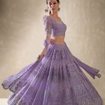 Viola Lilac Net Lehenga Fashion Designers India 2
